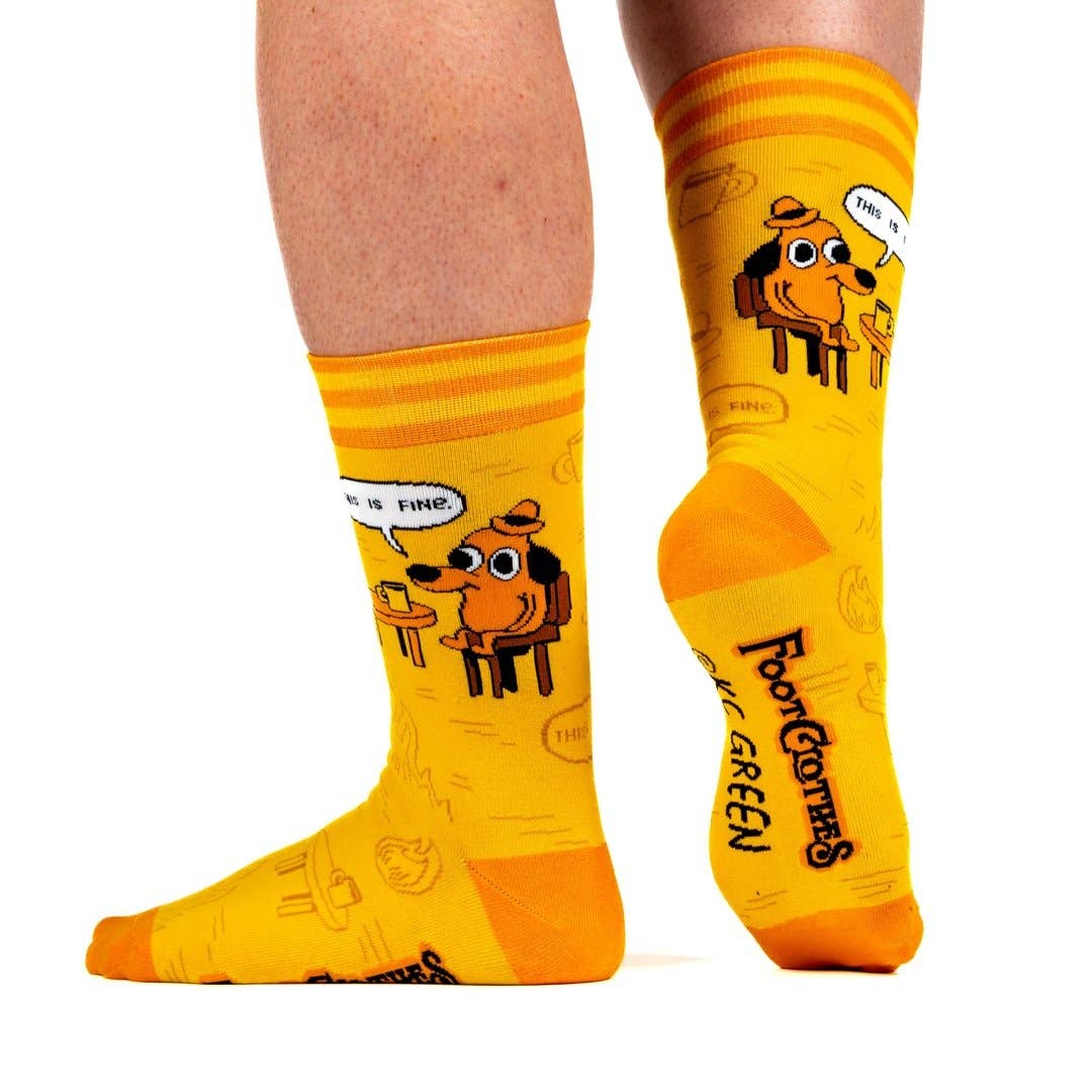 This is Fine: Iconic Edition Socks