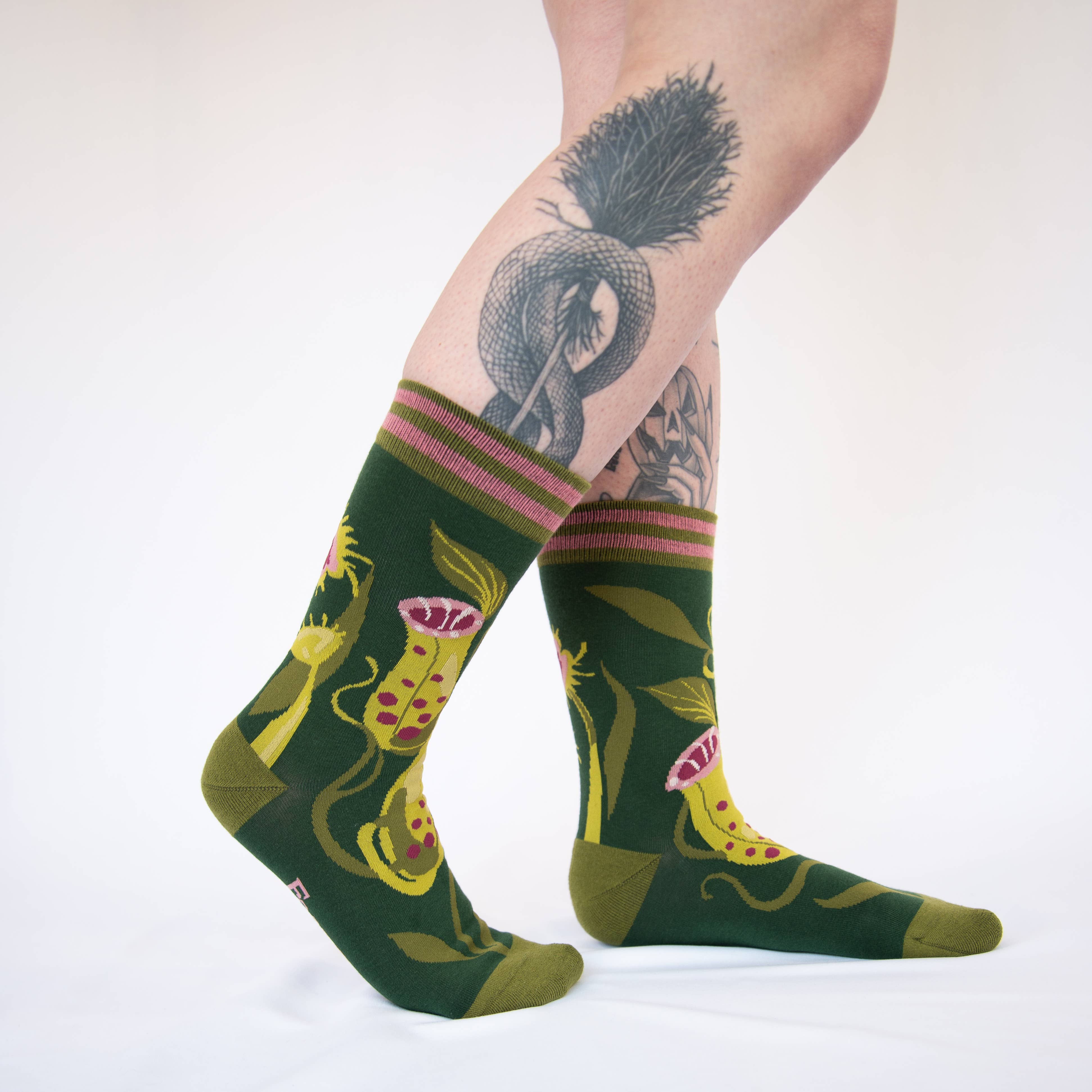 Pitcher Plant Socks