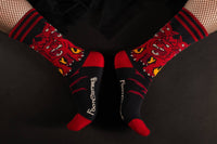 Evil AF Cerberus Socks