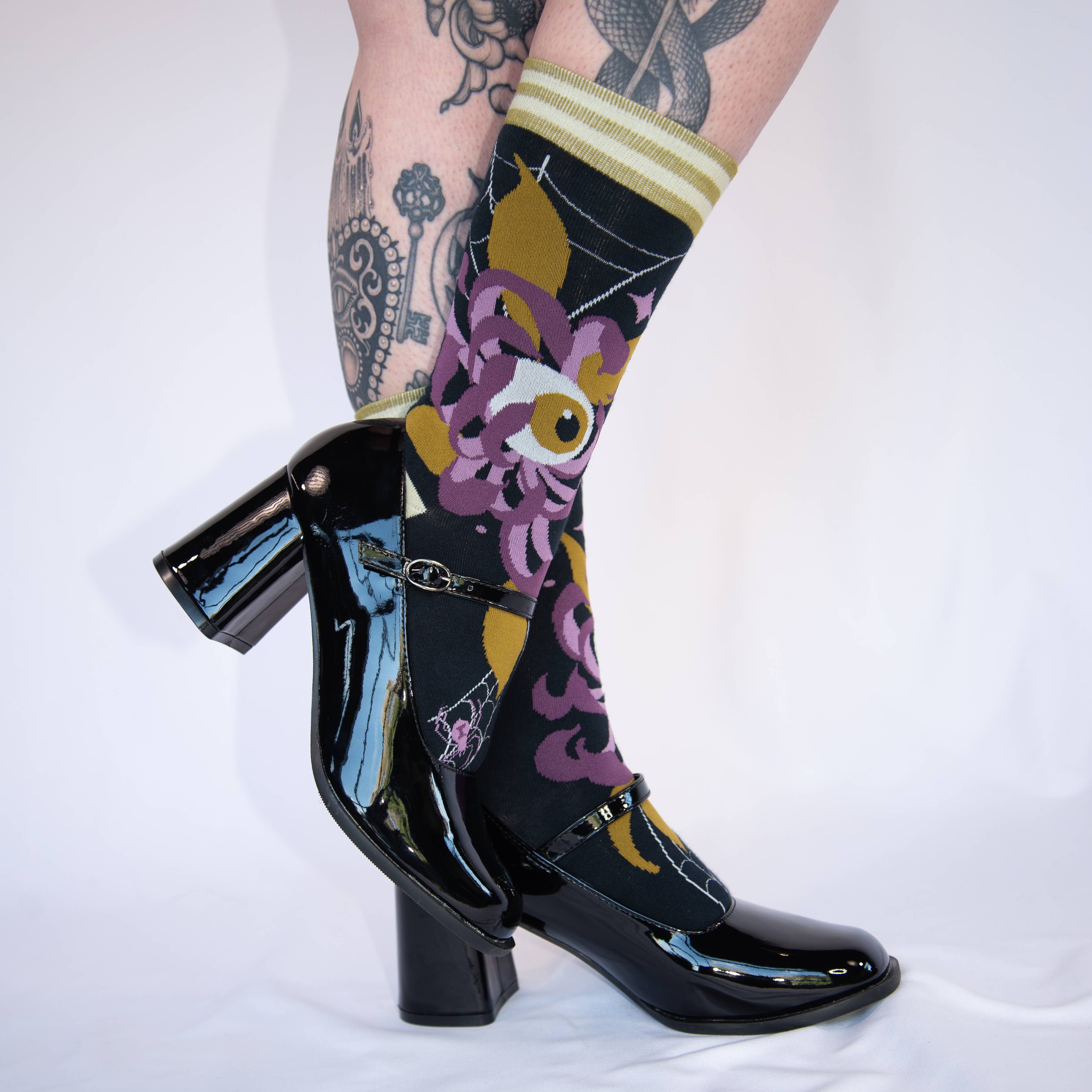 Arachnid's Bloom Socks