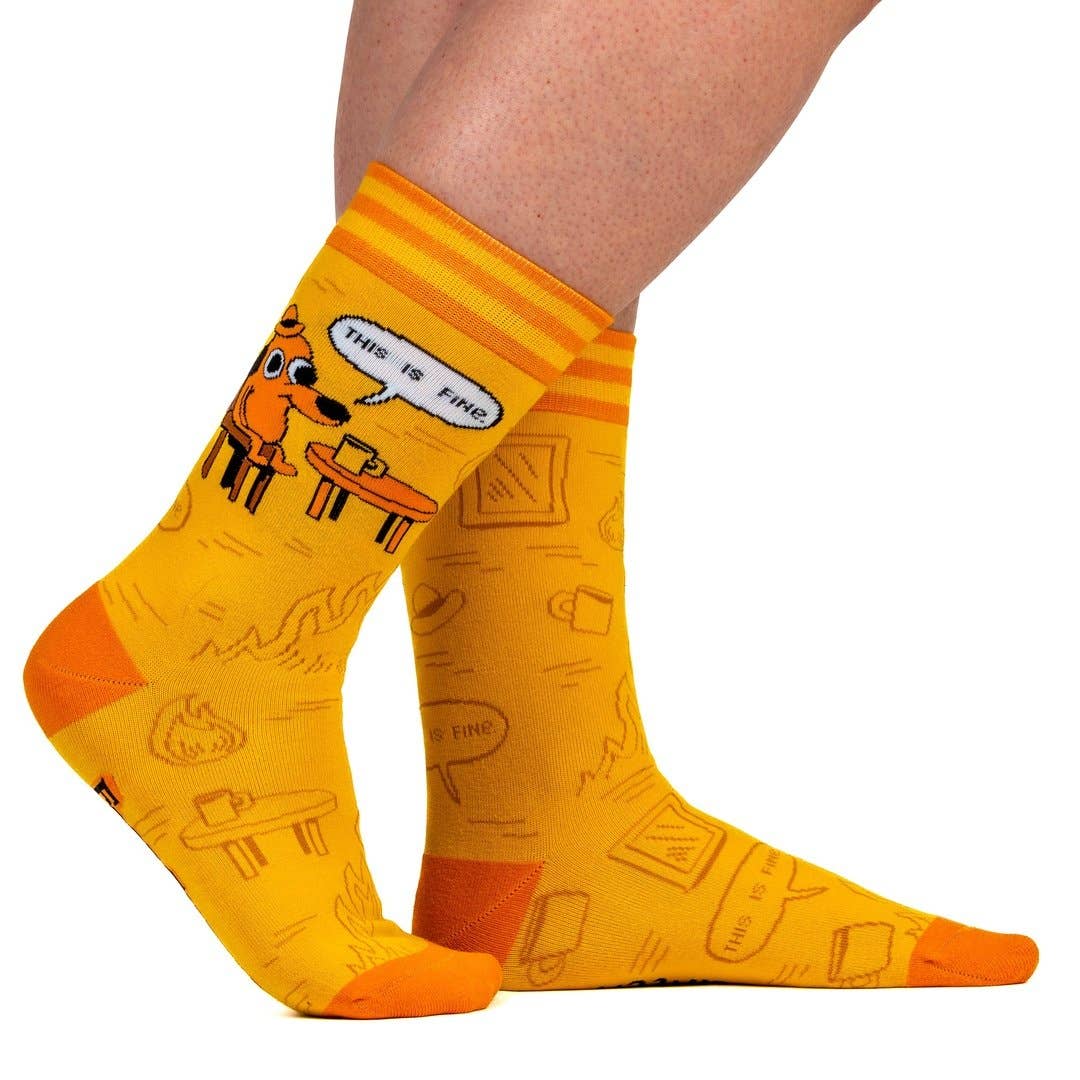 This is Fine: Iconic Edition Socks