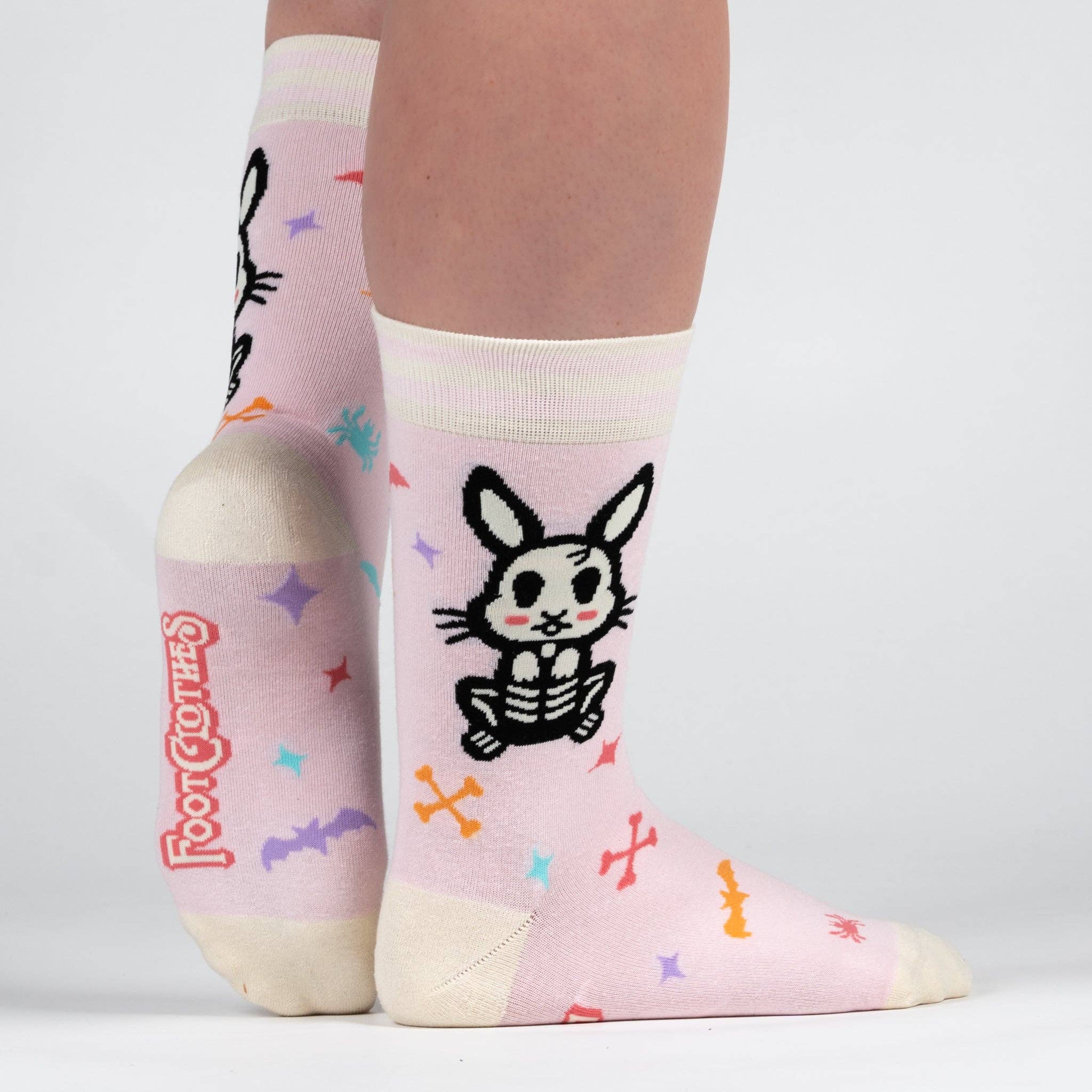 Skelly Bunny Socks