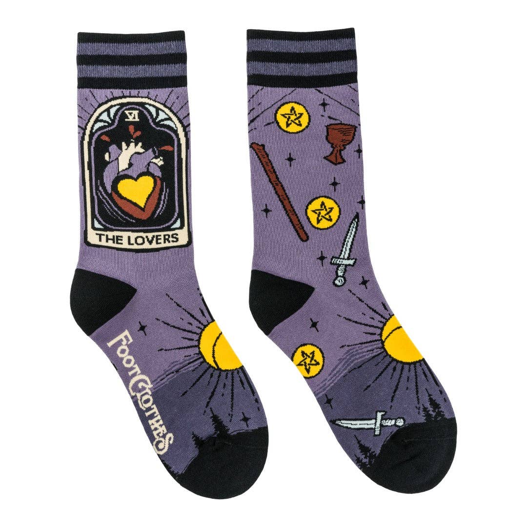 The Lovers Tarot Nouveau Socks