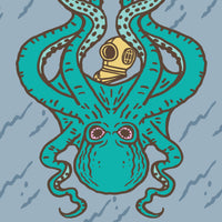 Attack of the Kraken Knee High Socks
