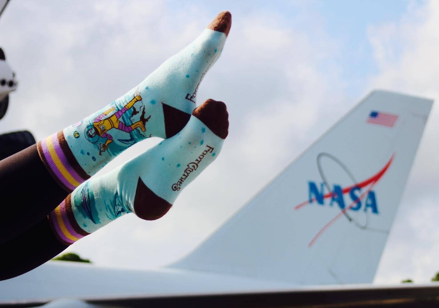 1950s Astronaut Socks