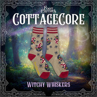 Witchy Whiskers Socks