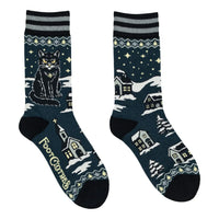 Yule Cat Socks