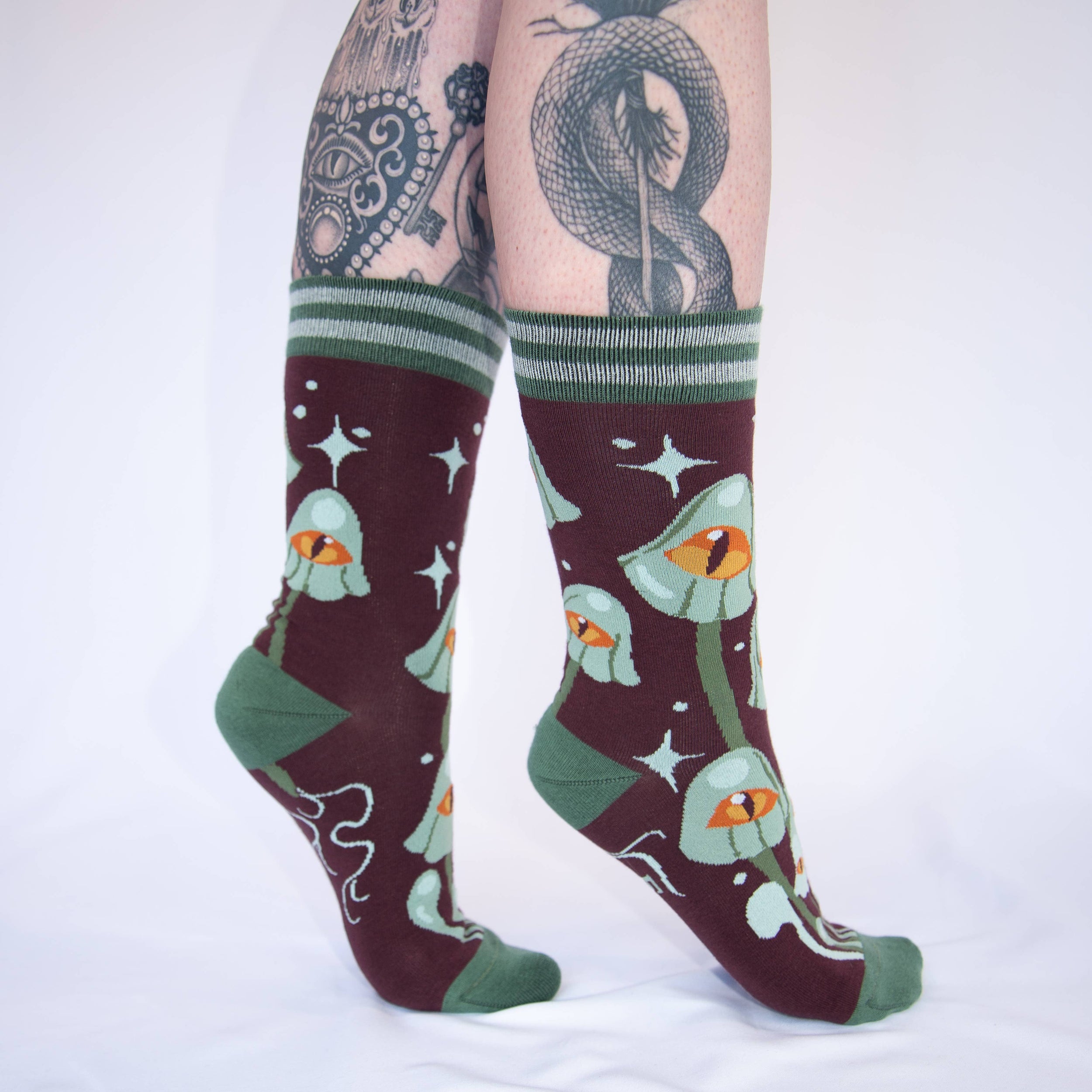 Mystic Mushrooms Socks