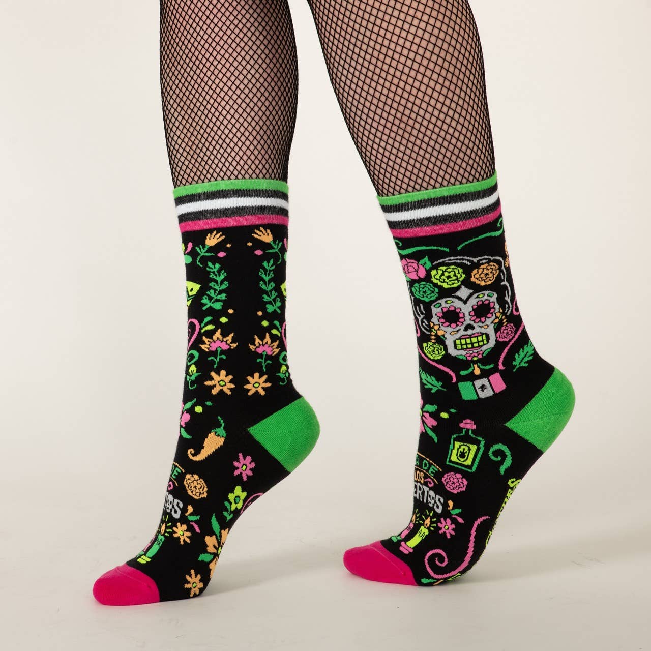 Angelo Montiel Signature Dia de Los Muertos Socks