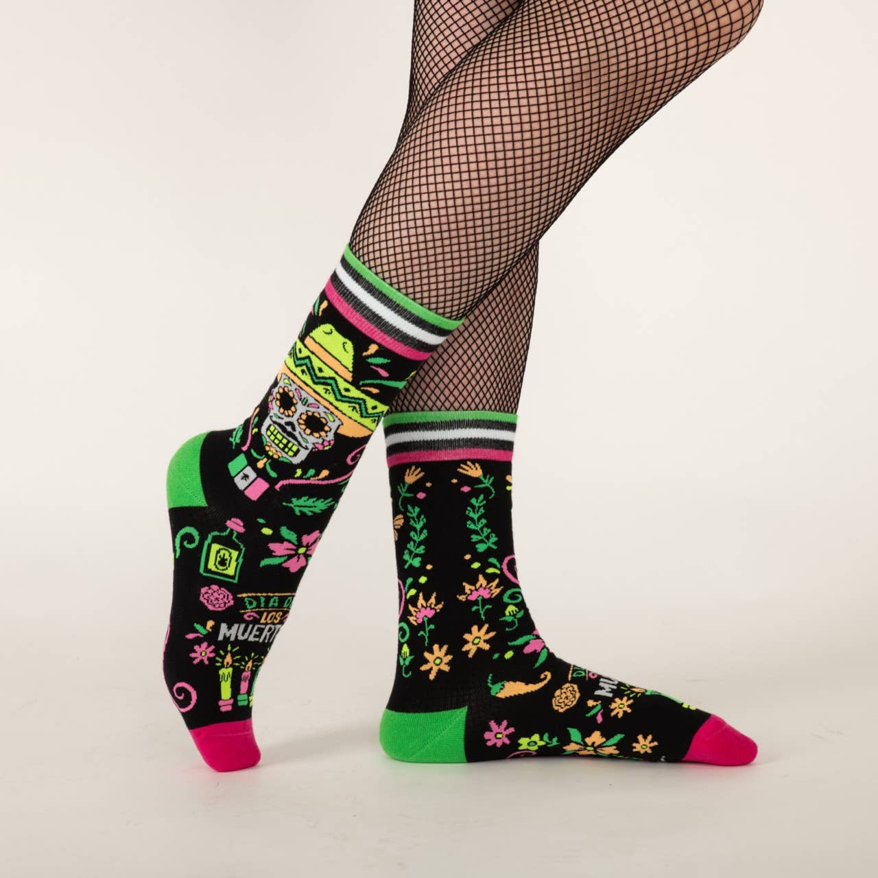 Angelo Montiel Signature Dia de Los Muertos Socks