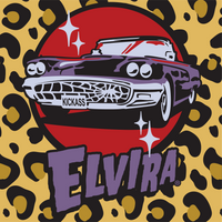 Elvira Macabre Mobile Socks