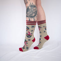 Witchy Whiskers Socks