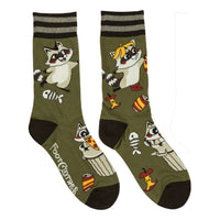 Trash Panda Pizza Party Socks