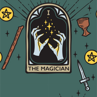 The Magician Tarot Nouveau Socks