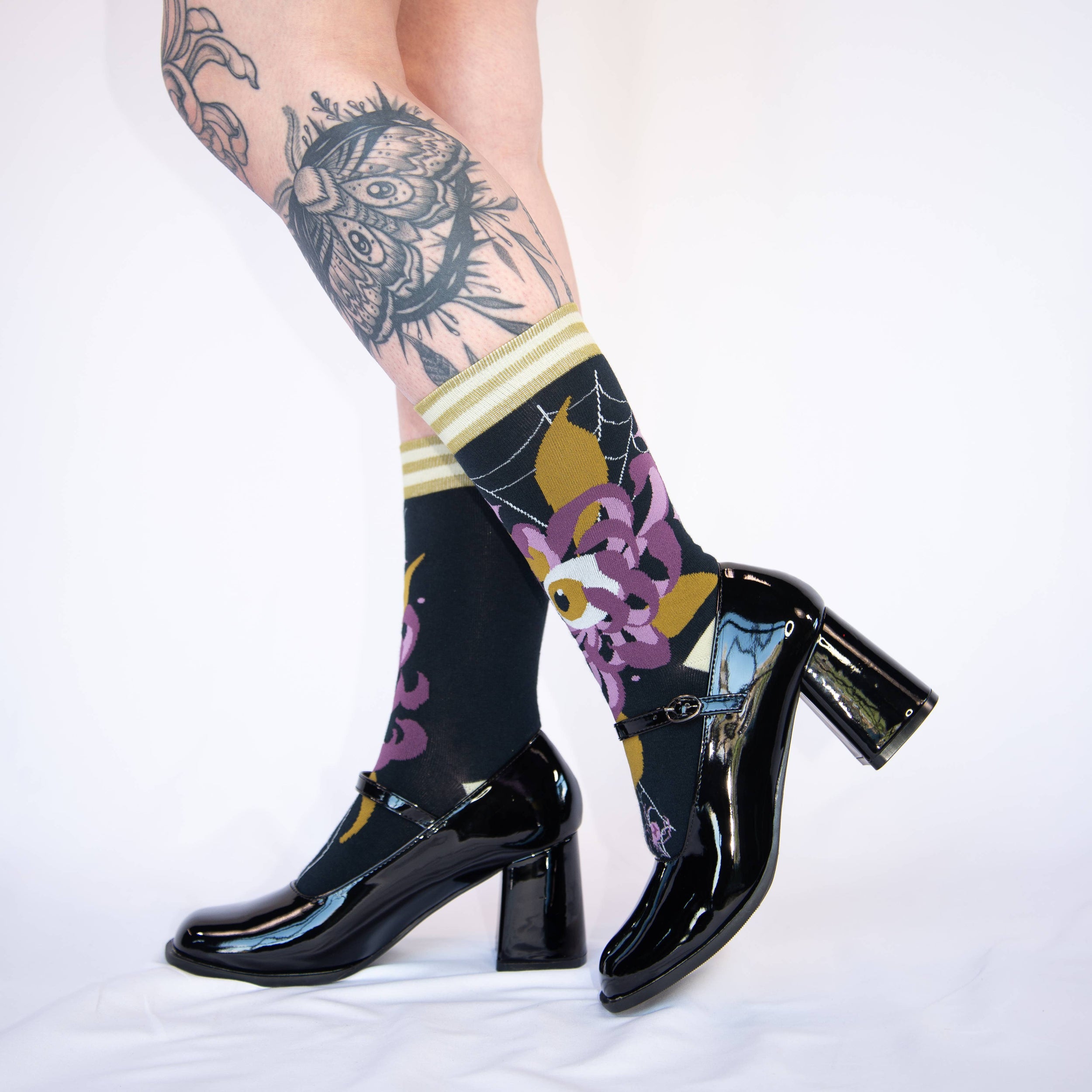Arachnid's Bloom Socks