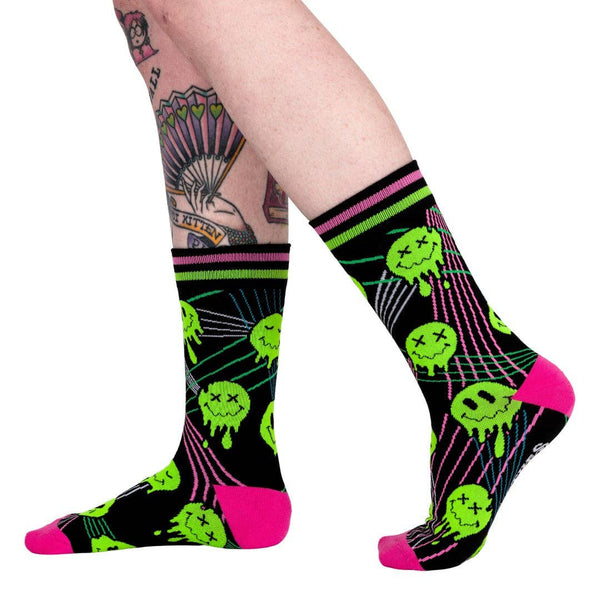 Laser BassFace Melt Supreme Socks