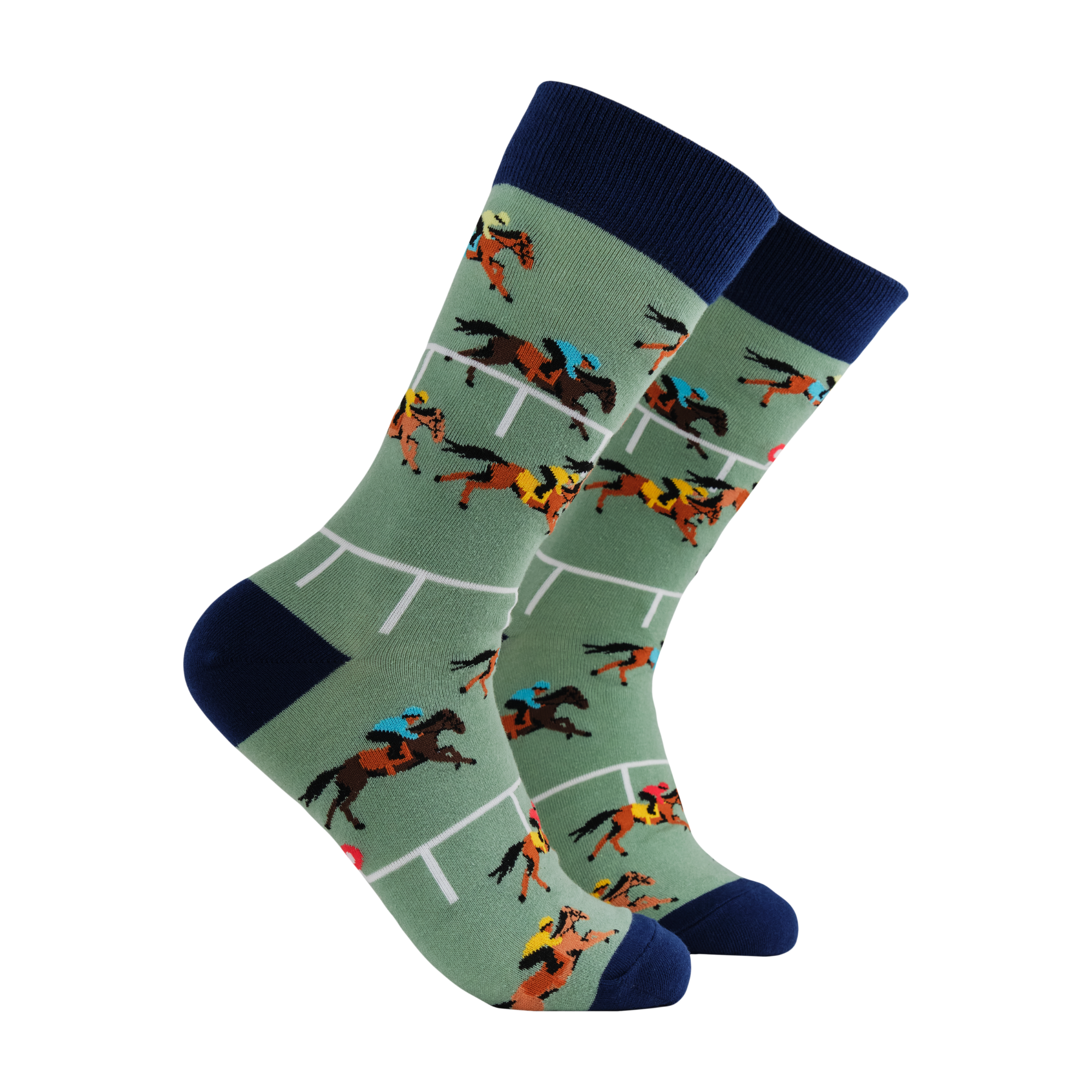 Horse Racing Socks - 1st Past the Post 2