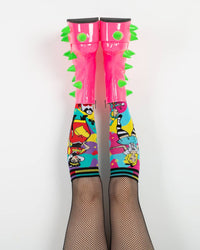Down the Rabbit Hole Knee High Socks