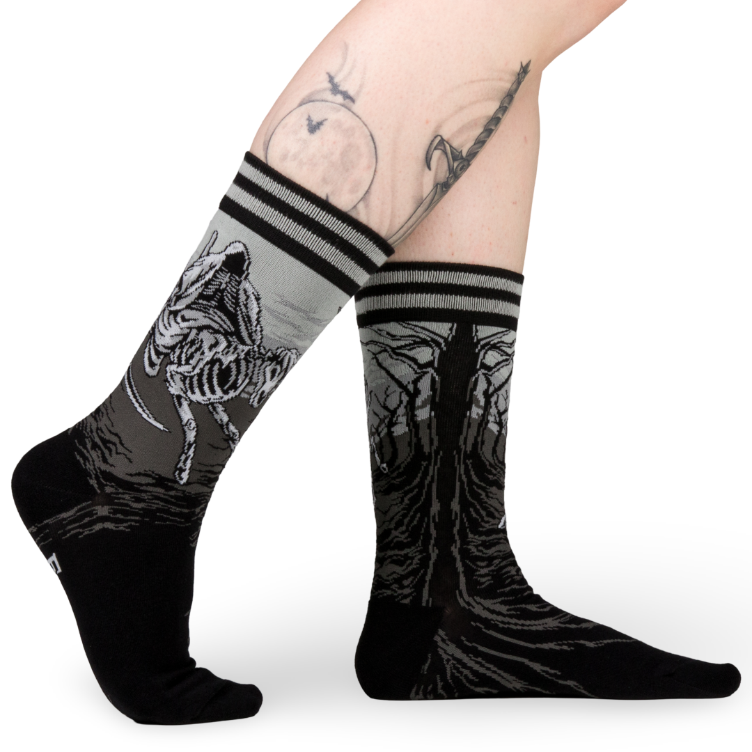 Death on a Pale Horse Socks