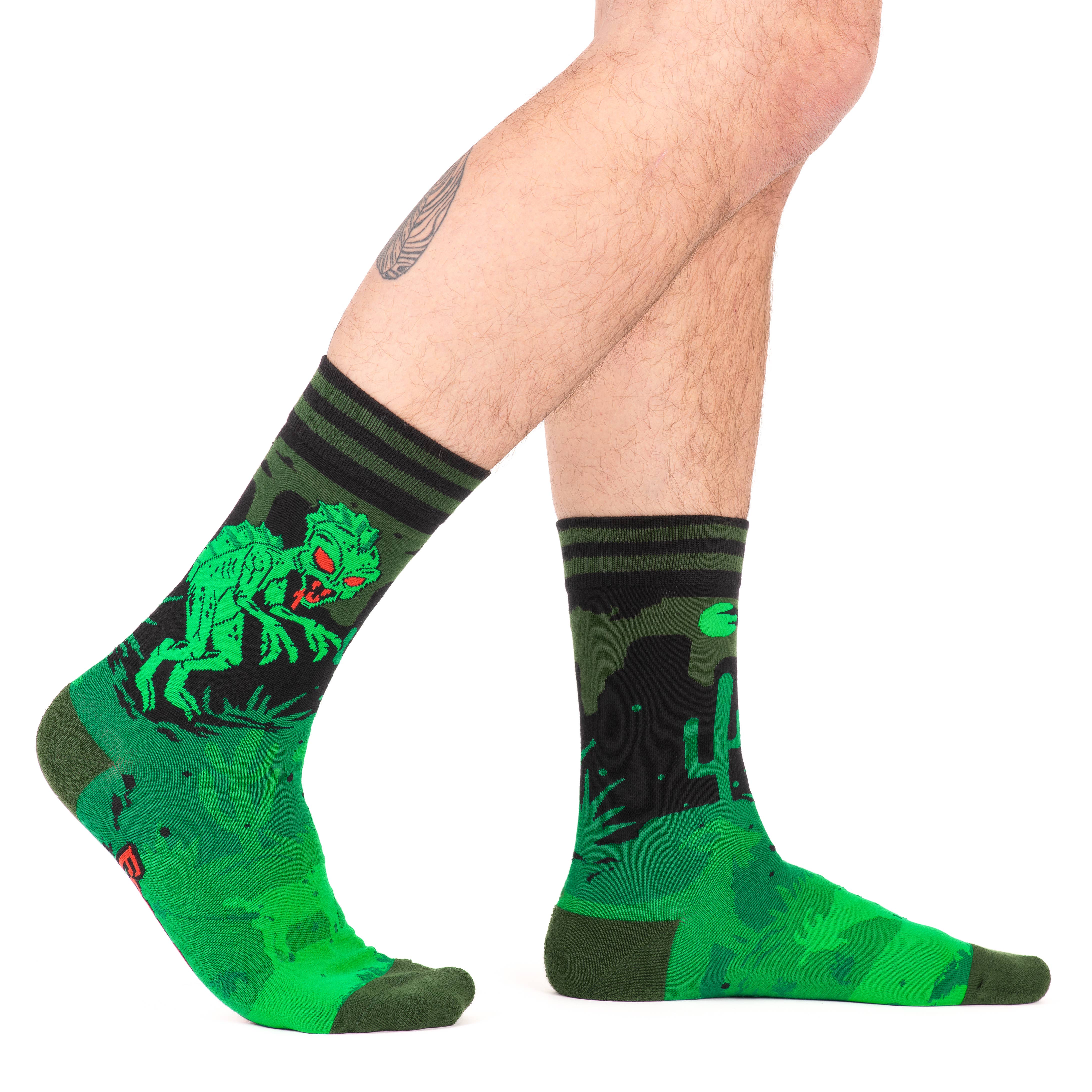 El Chupacabra Crew Socks