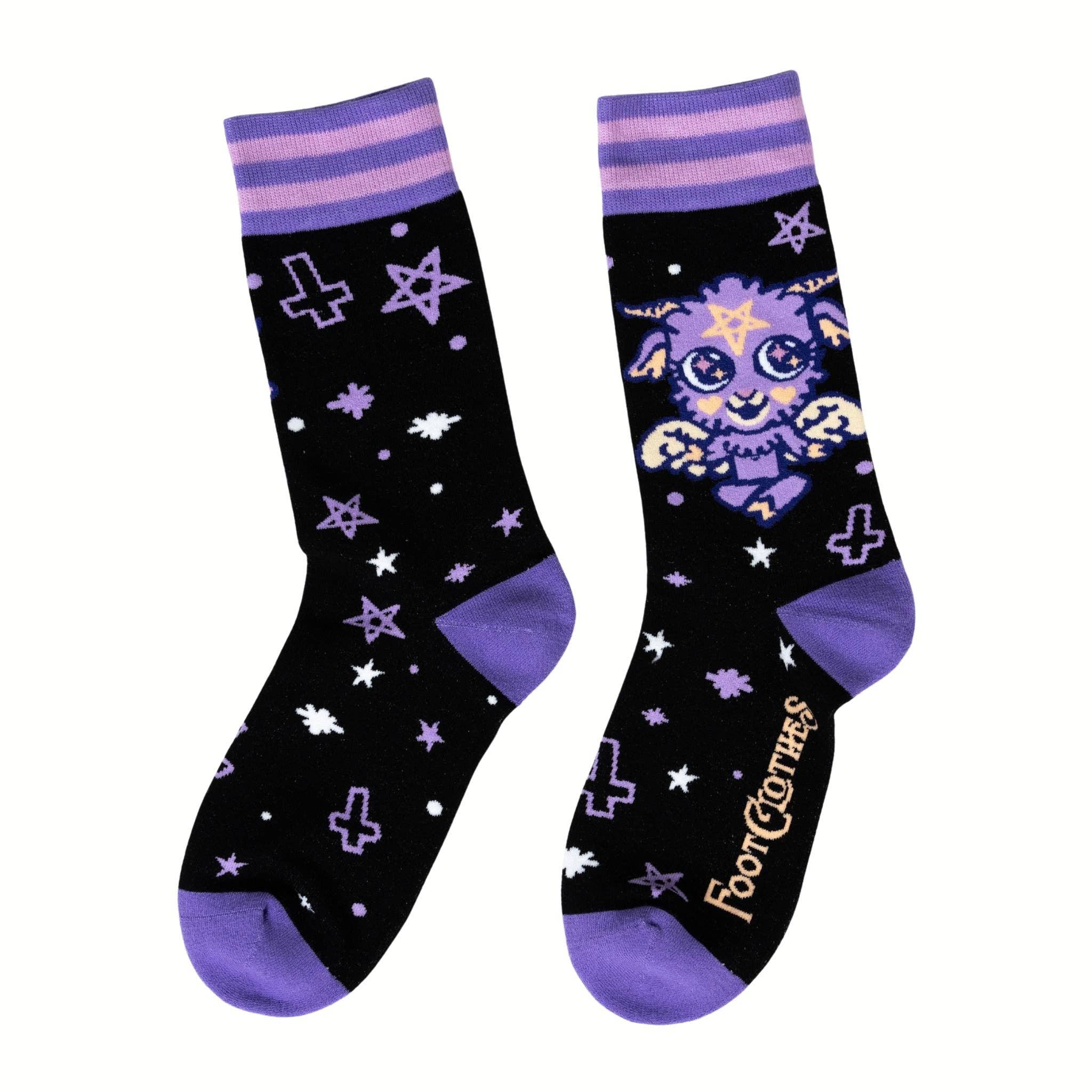 Baby Baphomet Socks