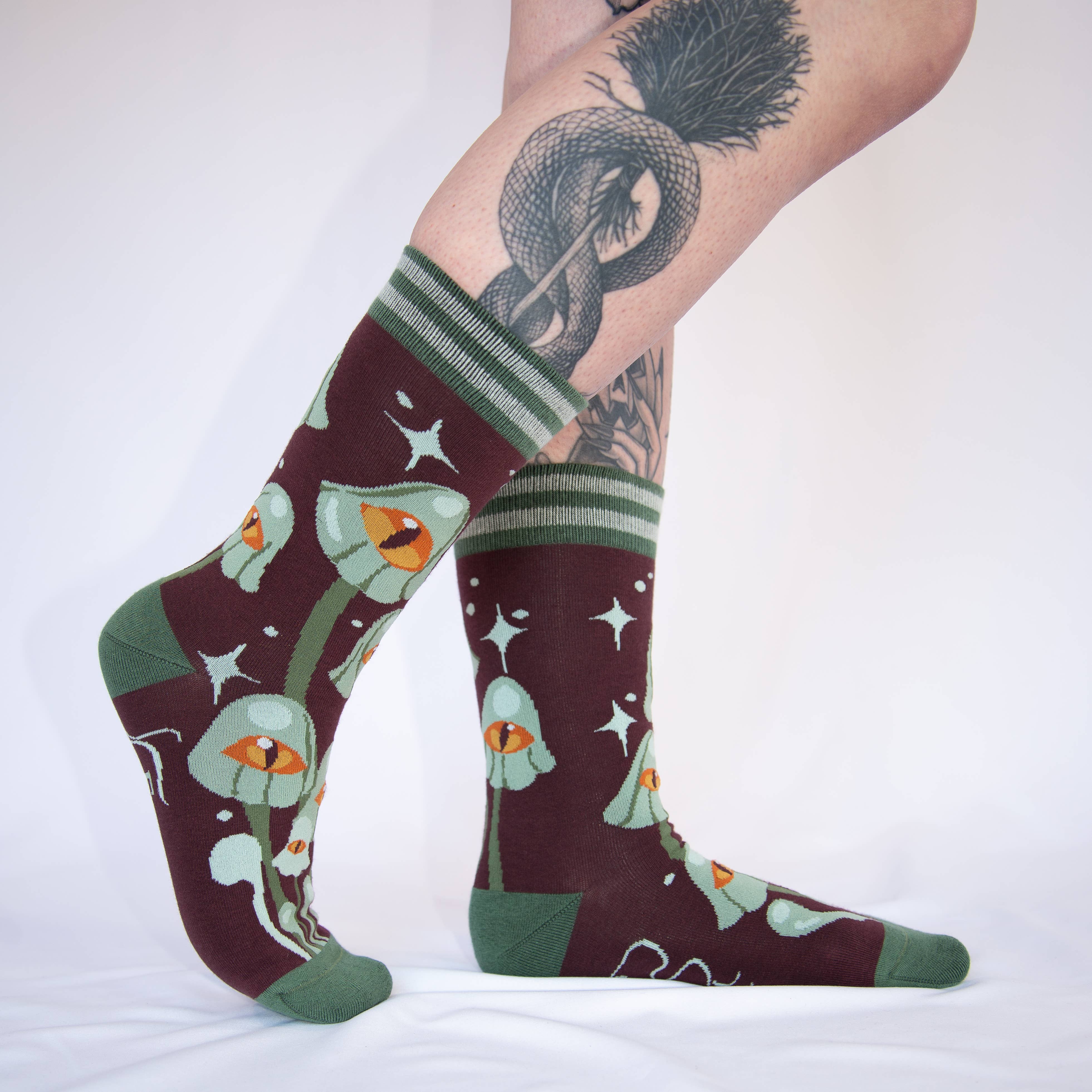 Mystic Mushrooms Socks
