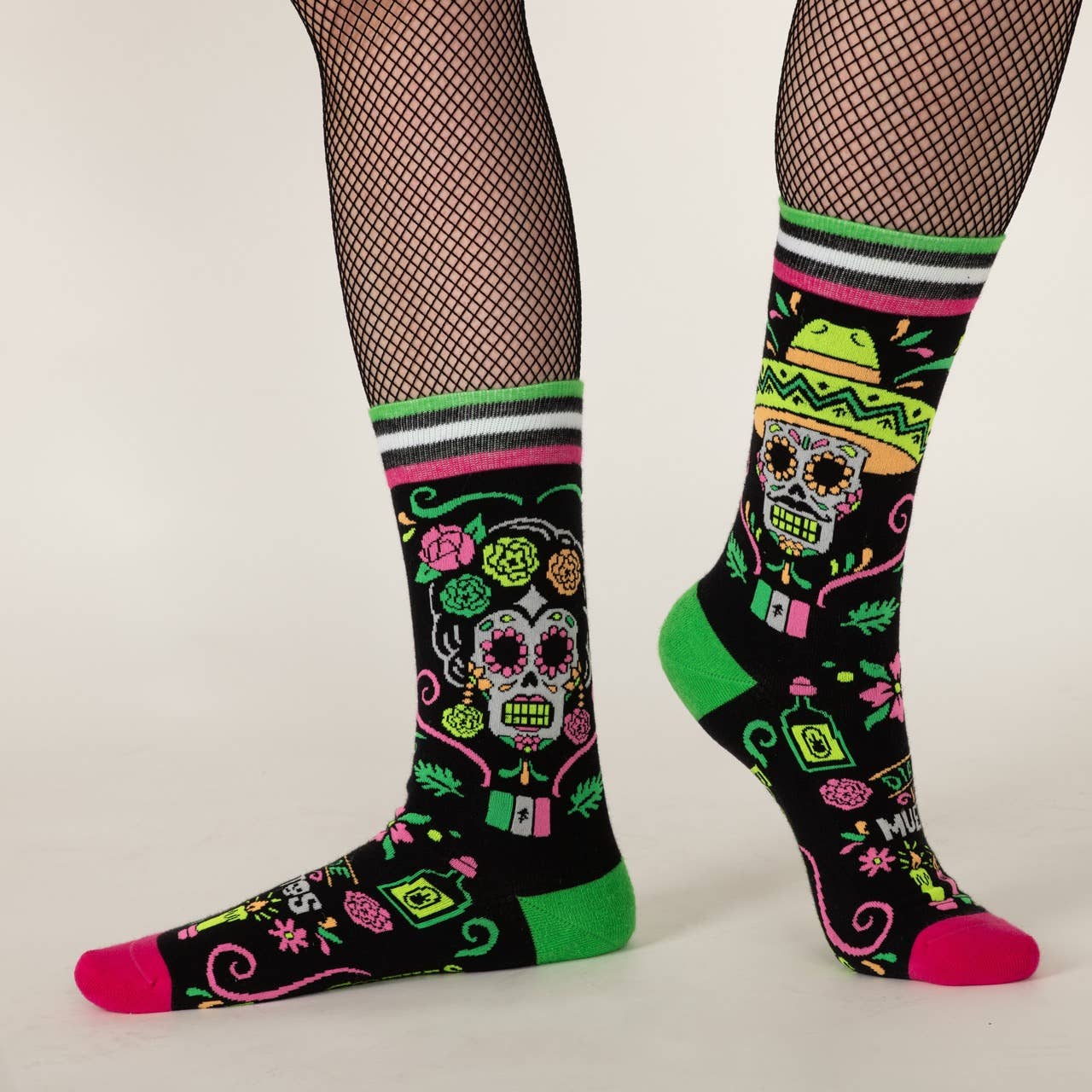 Angelo Montiel Signature Dia de Los Muertos Socks