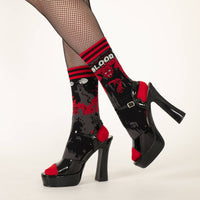 Dracula's Bloodlust Socks