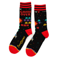 Game Over 80s Video Game Socks