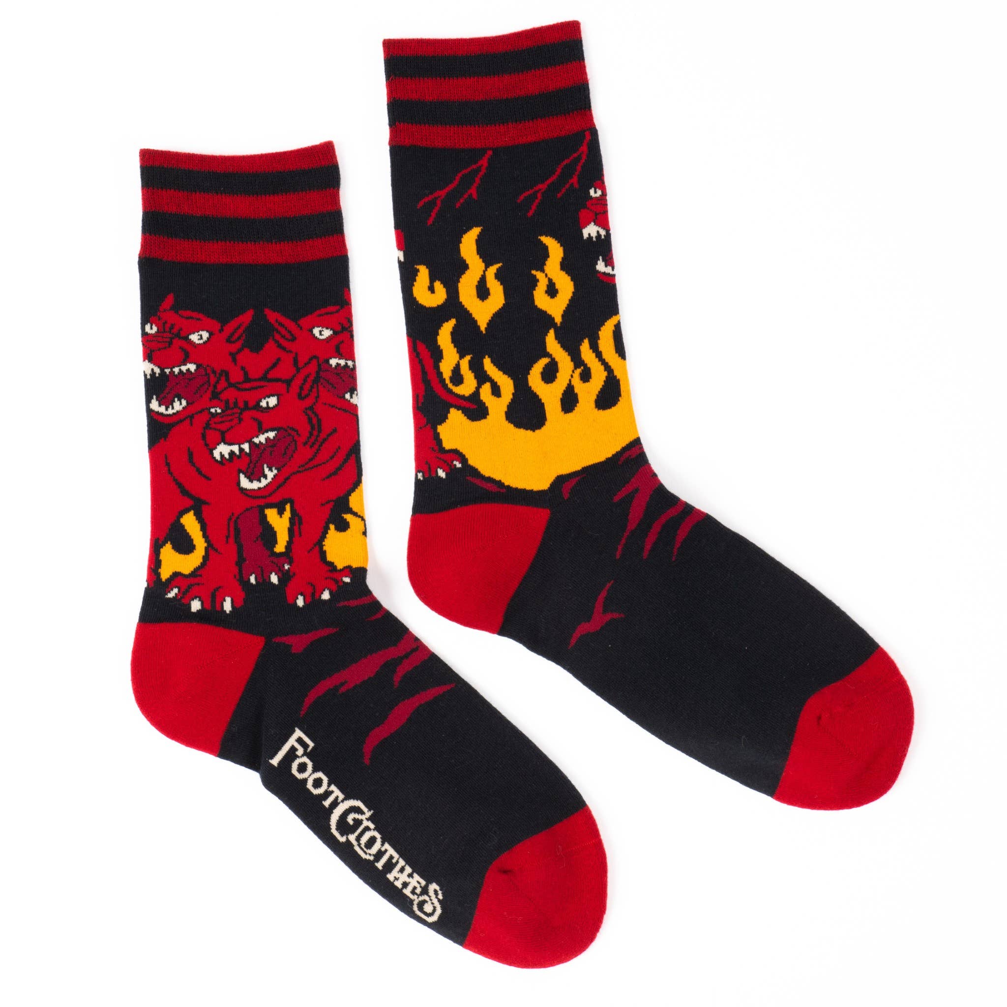 Evil AF Cerberus Socks