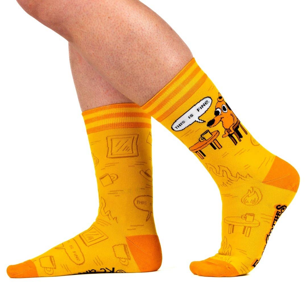 This is Fine: Iconic Edition Socks