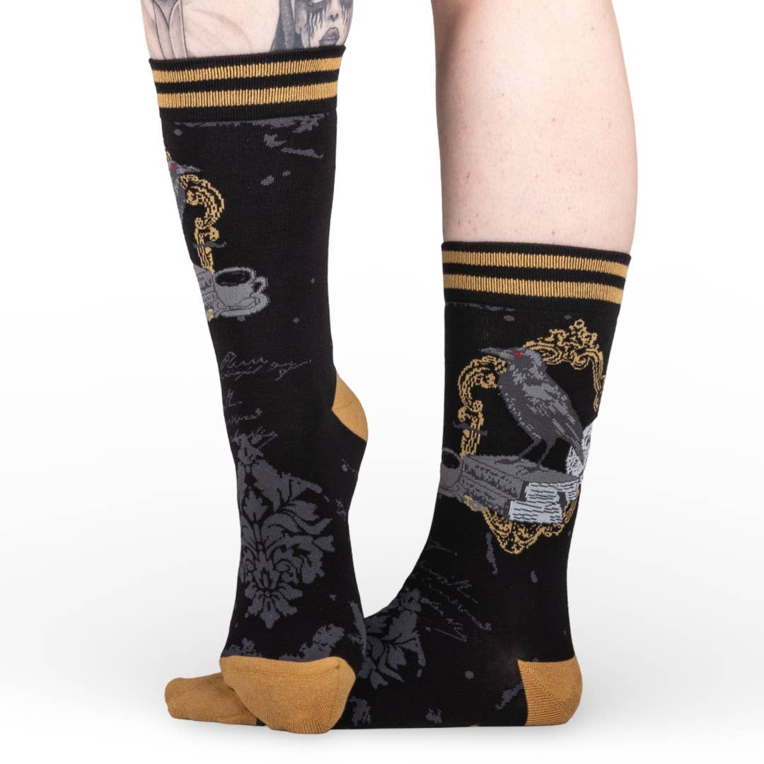 Raven's Grimoire Socks