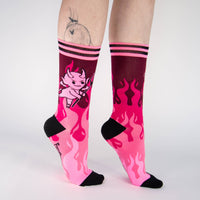 Hot as Heck (UV Reactive) FootClothes x DWYBO Socks