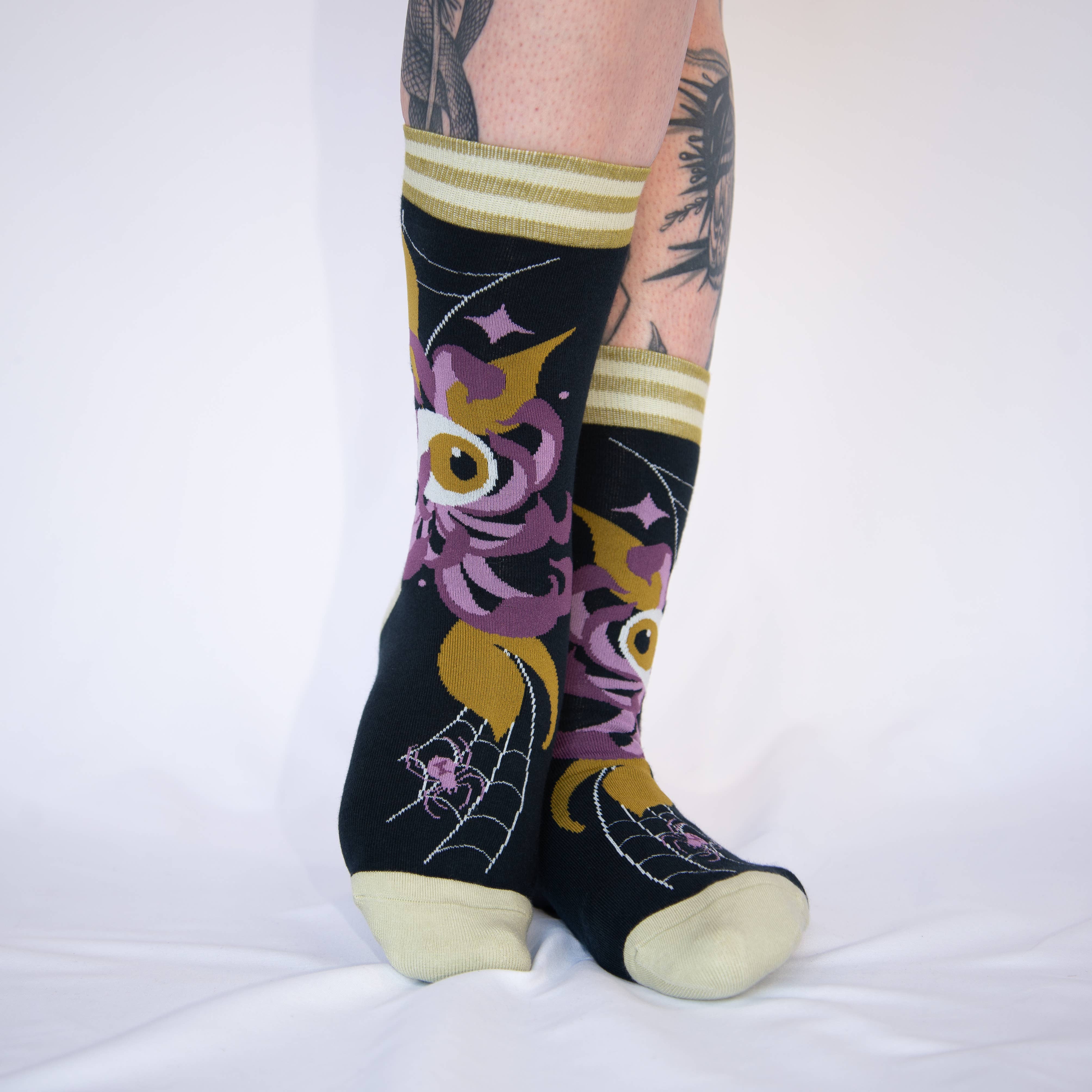Arachnid's Bloom Socks