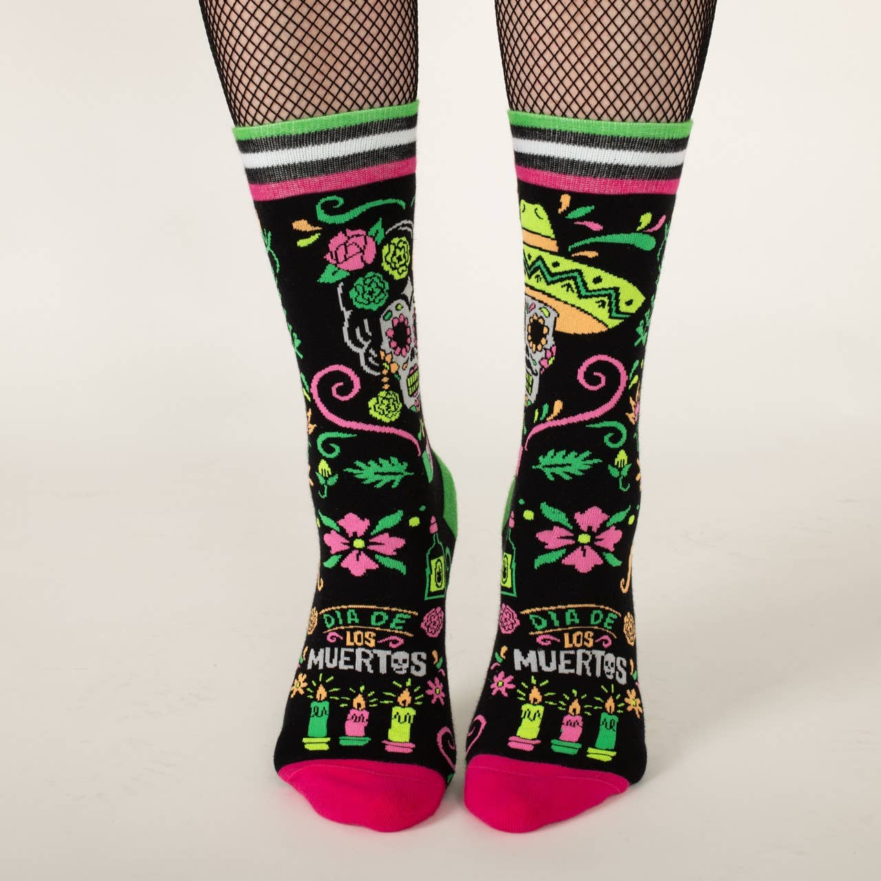 Angelo Montiel Signature Dia de Los Muertos Socks