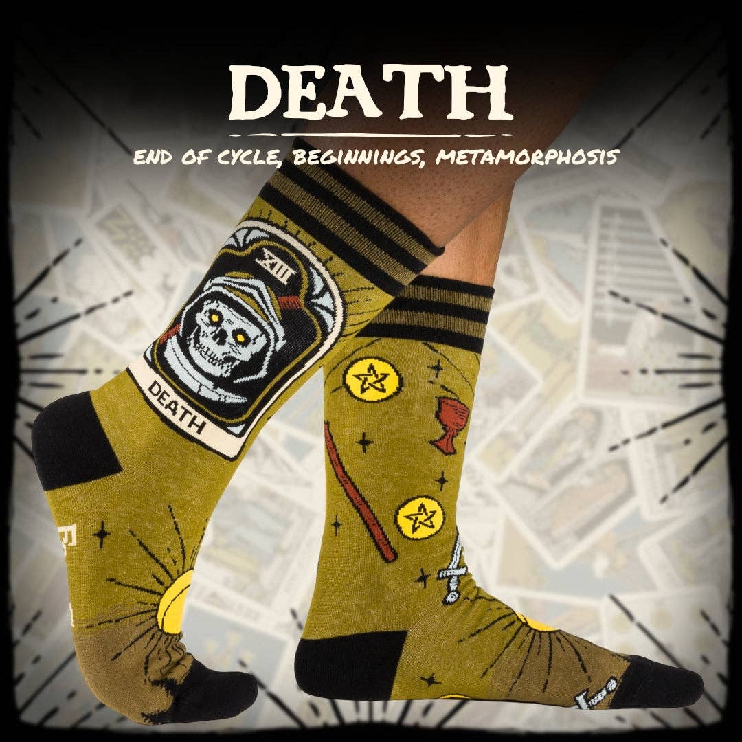 Death Tarot Nouveau Socks