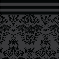 Bat Damask Knee High Socks