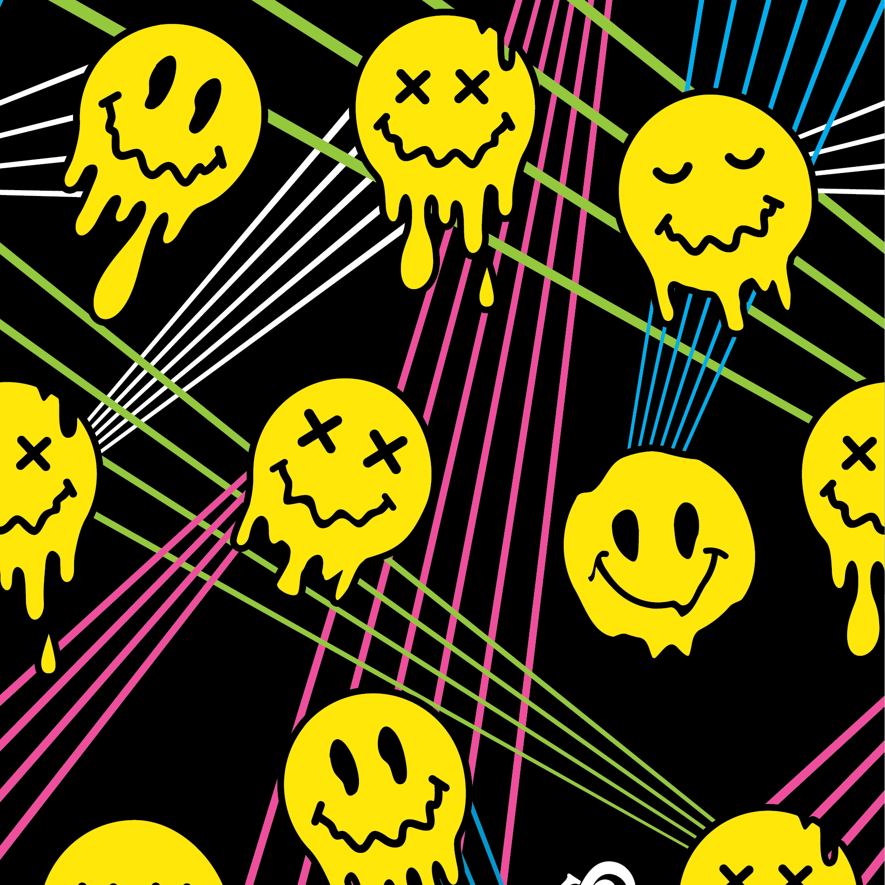 Laser BassFace Melt Supreme Socks
