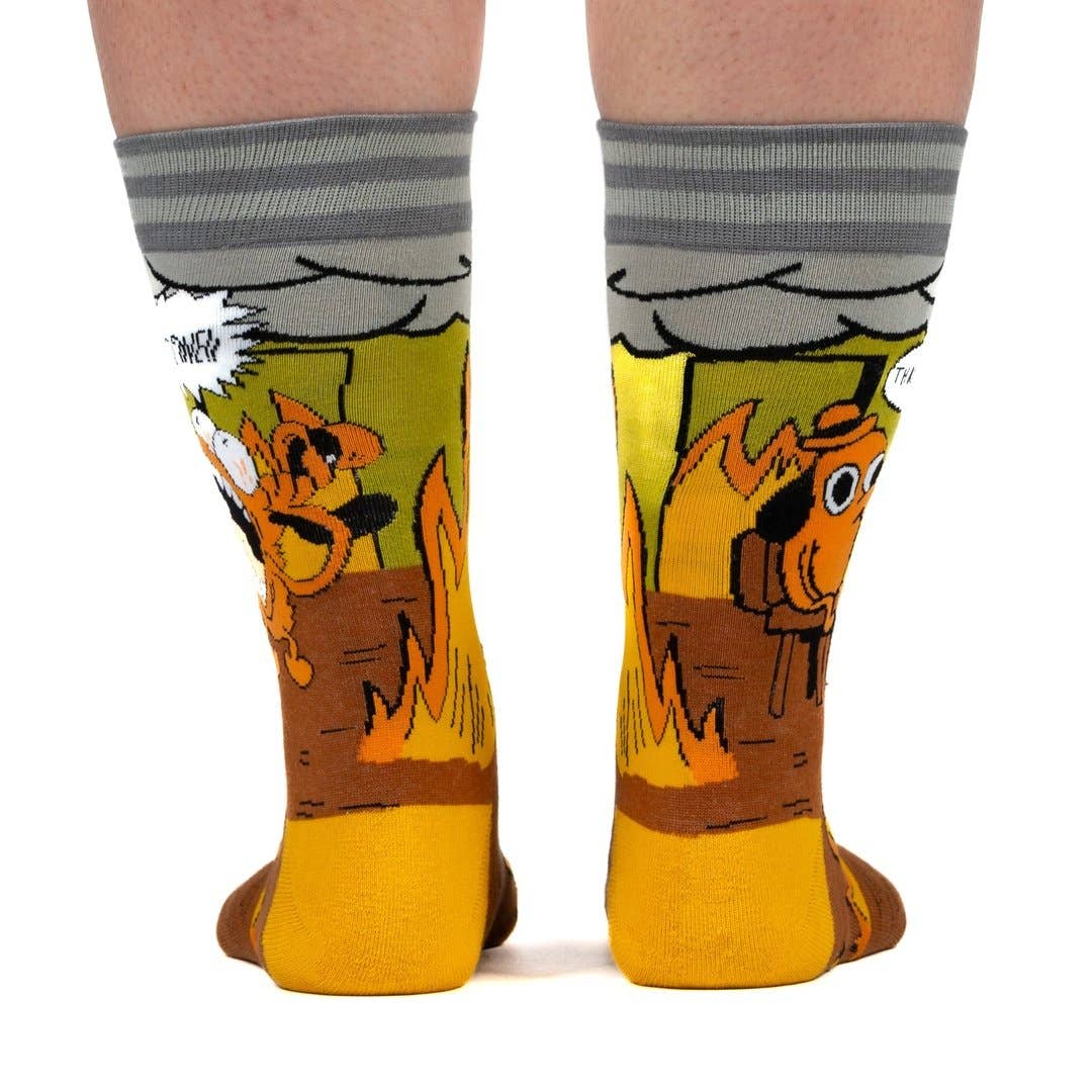 This is Fine: Also, Not Fine. Socks
