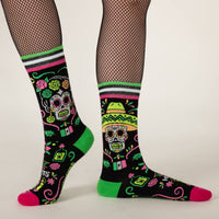 Angelo Montiel Signature Dia de Los Muertos Socks