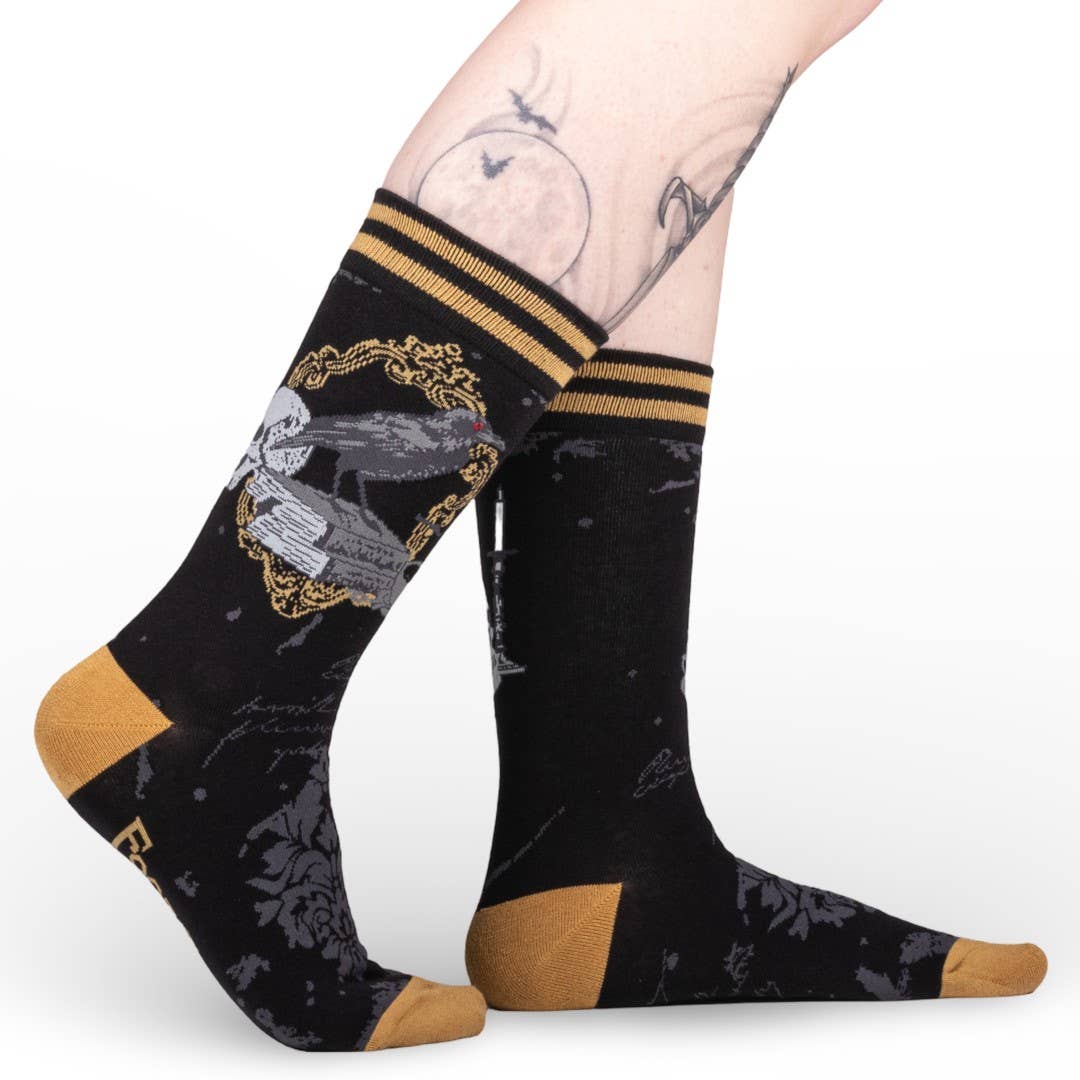 Raven's Grimoire Socks