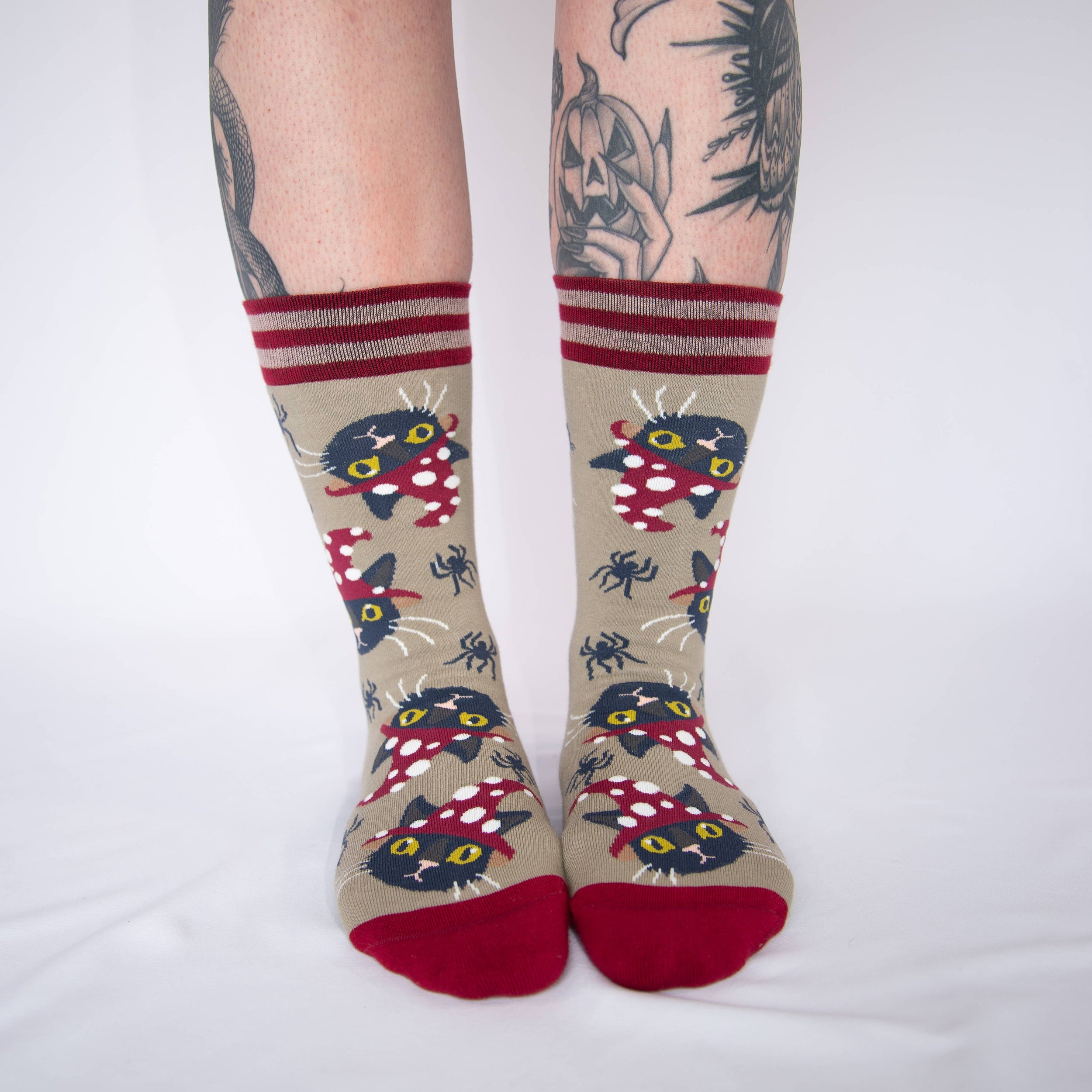 Witchy Whiskers Socks
