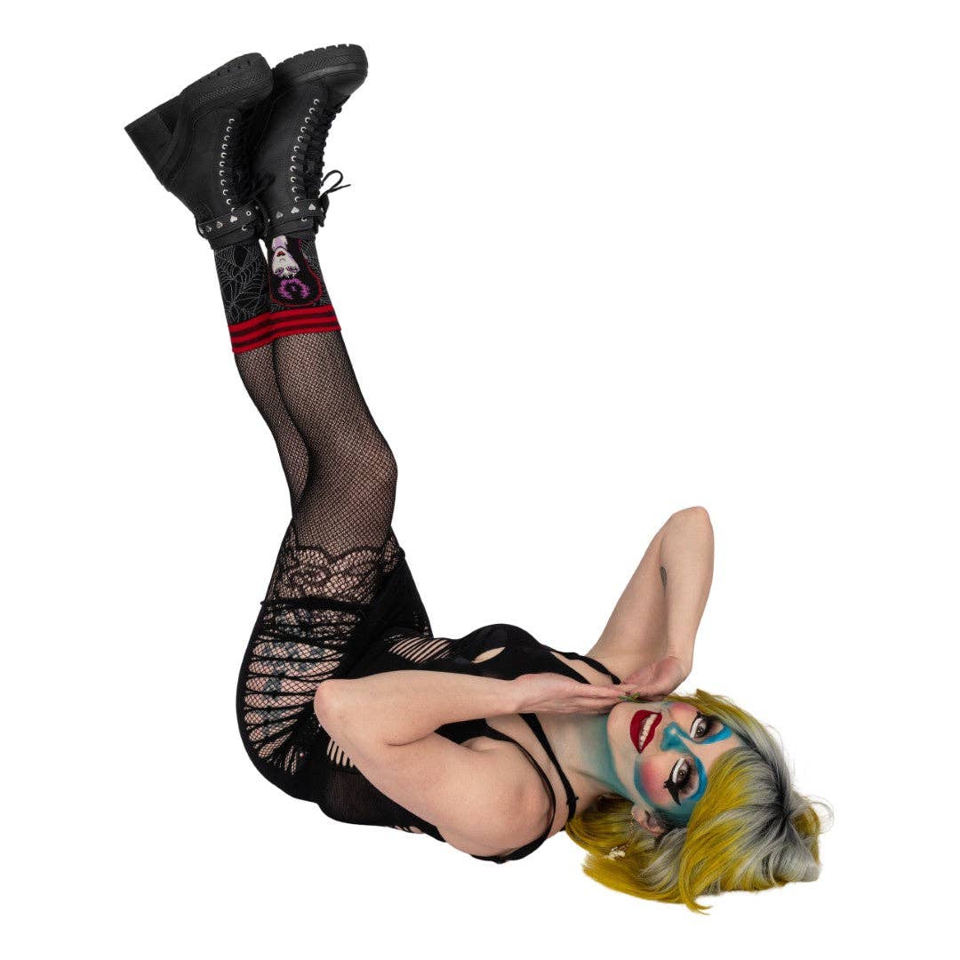 Elvira Mistress of the Dark Socks