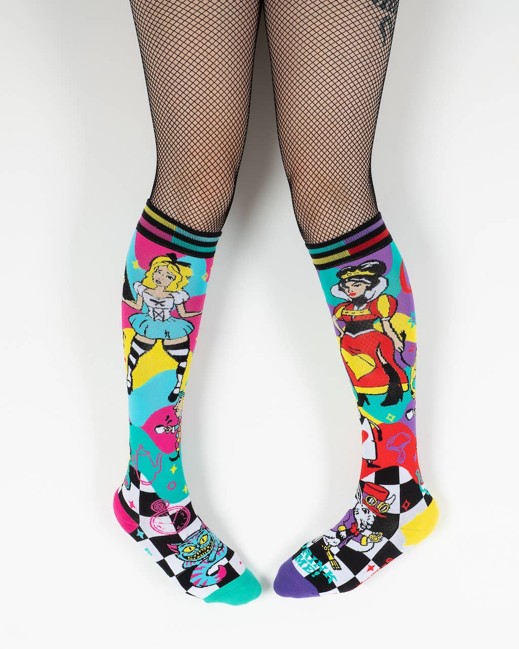 Down the Rabbit Hole Knee High Socks