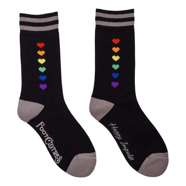 Pride Pixel Hearts Socks