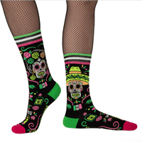Angelo Montiel Signature Dia de Los Muertos Socks