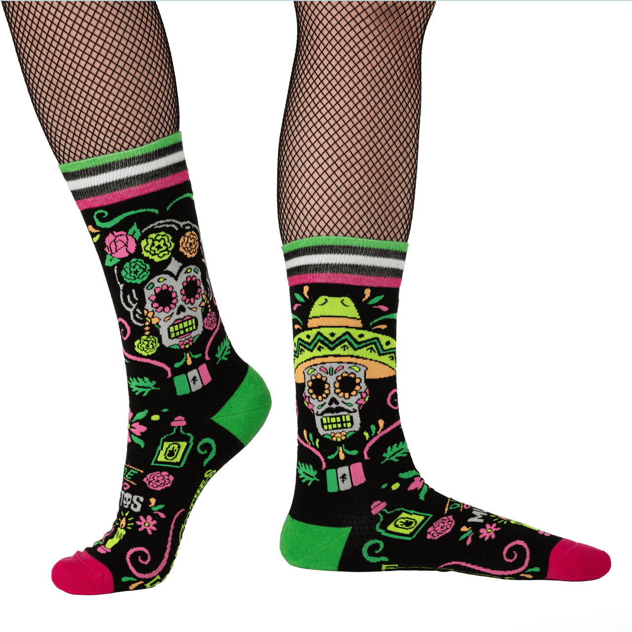 Angelo Montiel Signature Dia de Los Muertos Socks