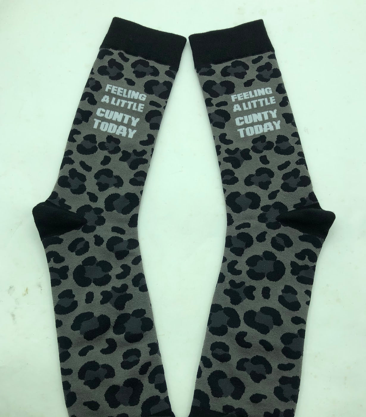 Feeling a Little Cunty Today Socks - Large