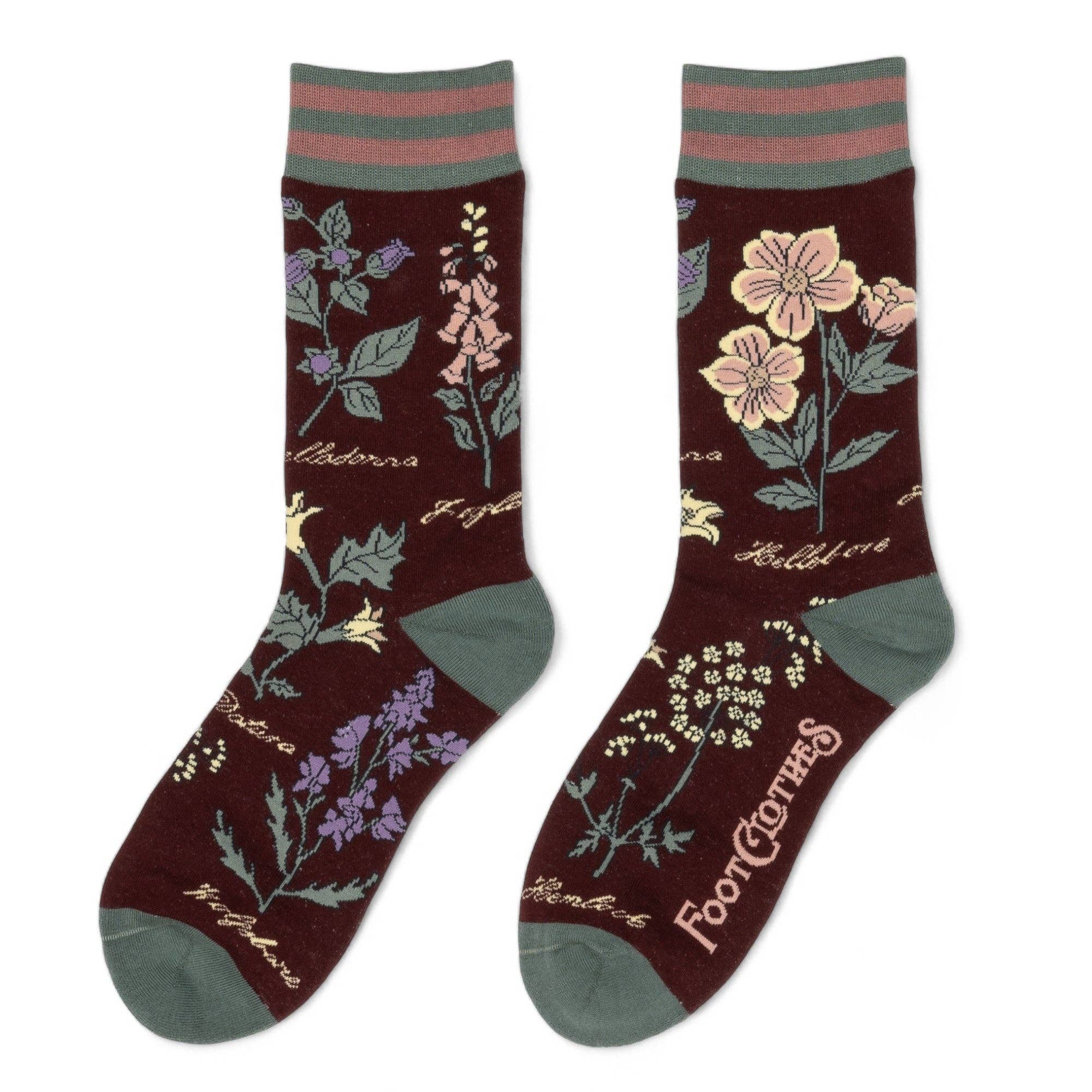 Baneful Botany Socks