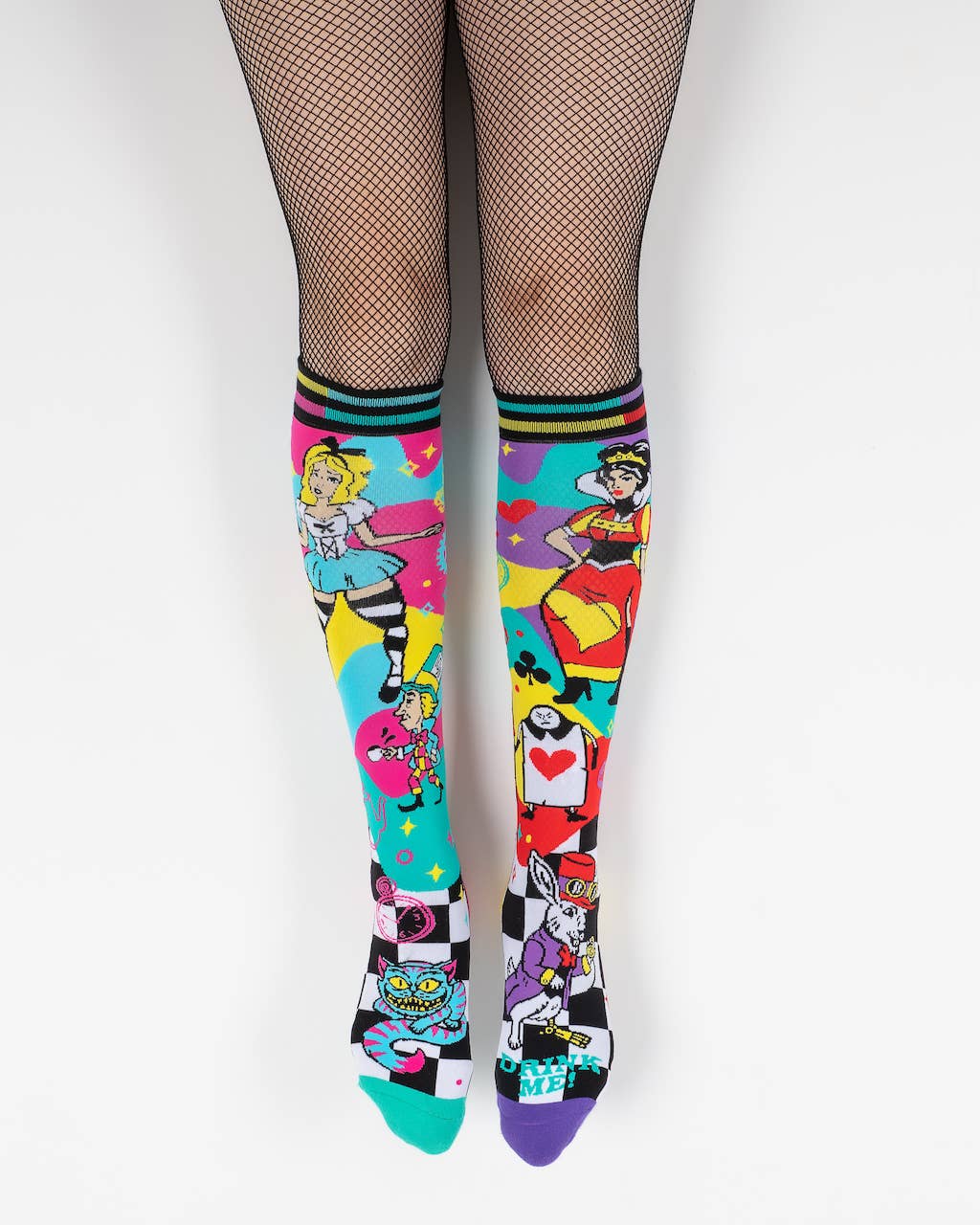 Down the Rabbit Hole Knee High Socks